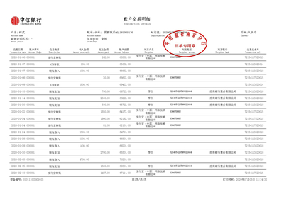 银行流水账单代办案例